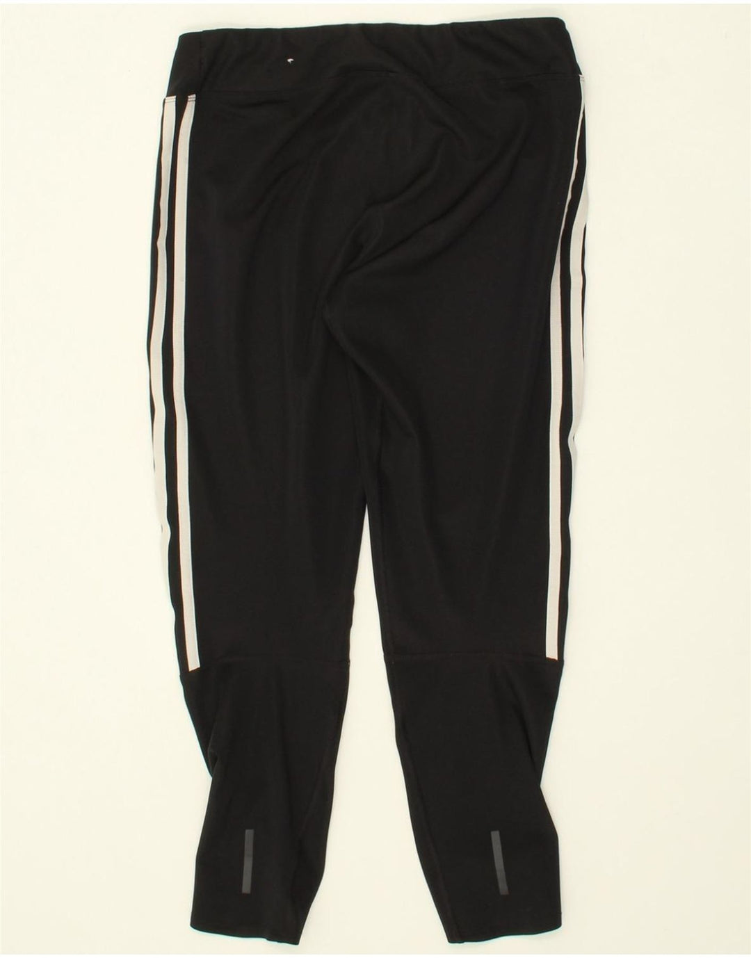 ADIDAS Womens Climalite Leggings UK 12/14 Medium  Black Polyester Vintage Adidas and Second-Hand Adidas from Messina Hembry 