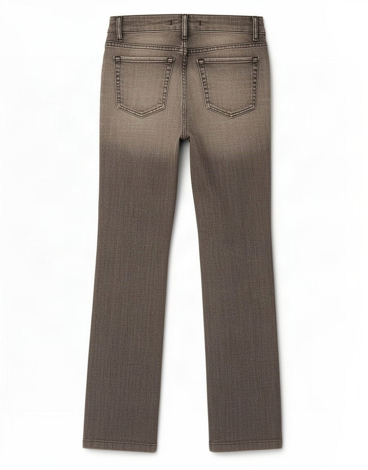 Zara Jeans Bootcut para Mujer EU 38 Small W28 L32 Algodón Gris