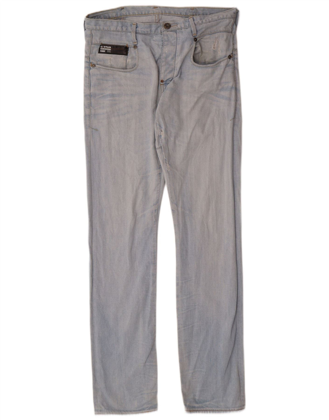 G-STAR Vaqueros Slim 3301 para Hombre W32 L34 Algodón Azul