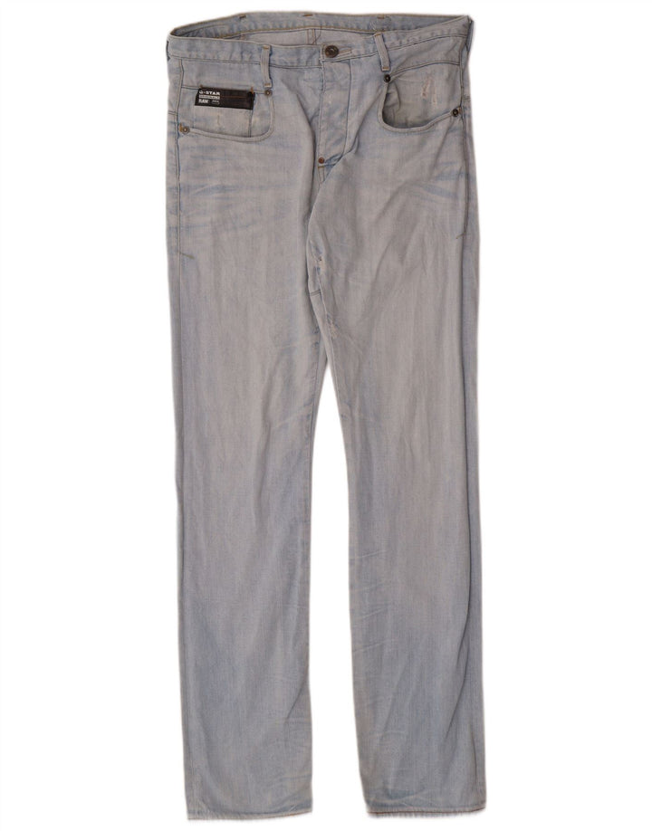 G-STAR Vaqueros Slim 3301 para Hombre W32 L34 Algodón Azul