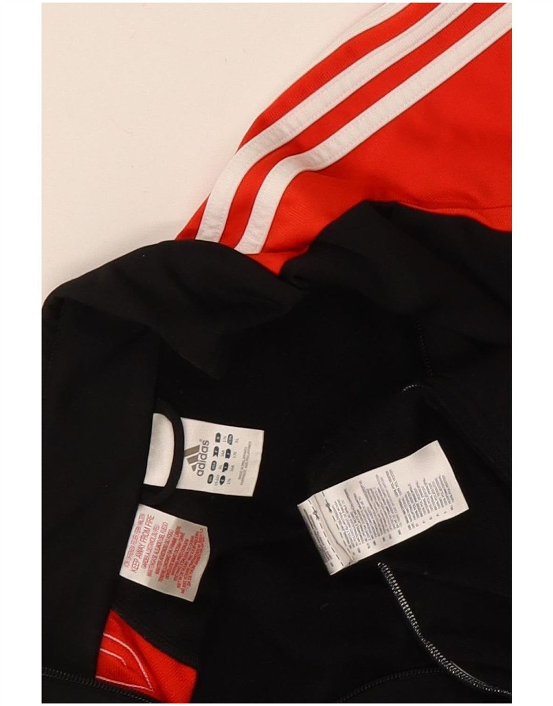 Adidas - Chaqueta de chándal para niño, 15-16 años, color negro, poliéster