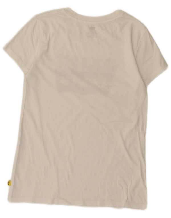 Levi's Peanuts Graphic Camiseta para Mujer UK 6 XS Blanco