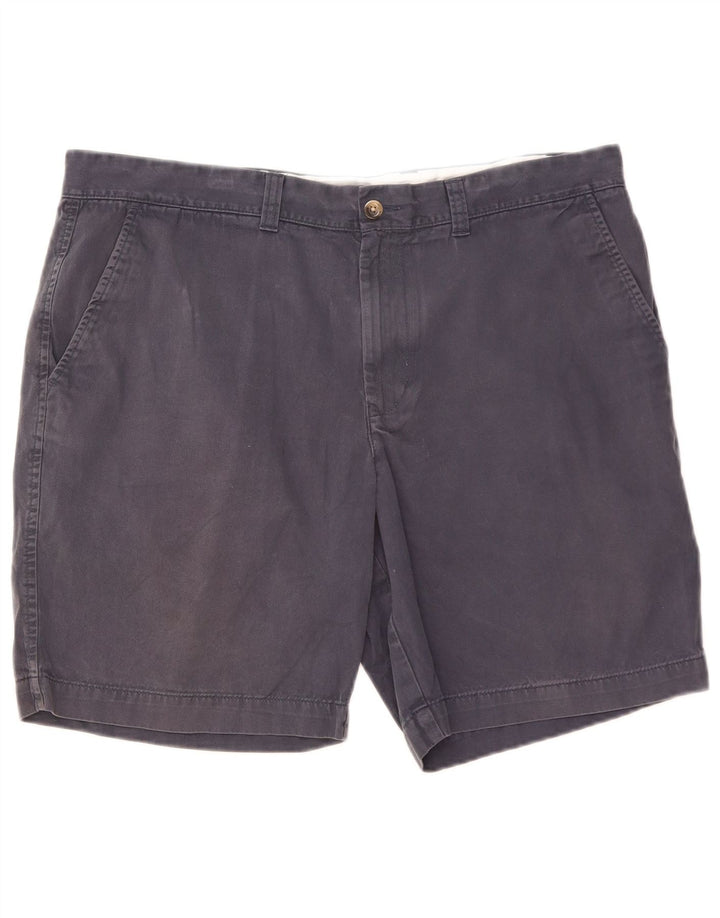 MARKS & SPENCER Pantalones cortos chinos para hombre W40 XL Algodón azul