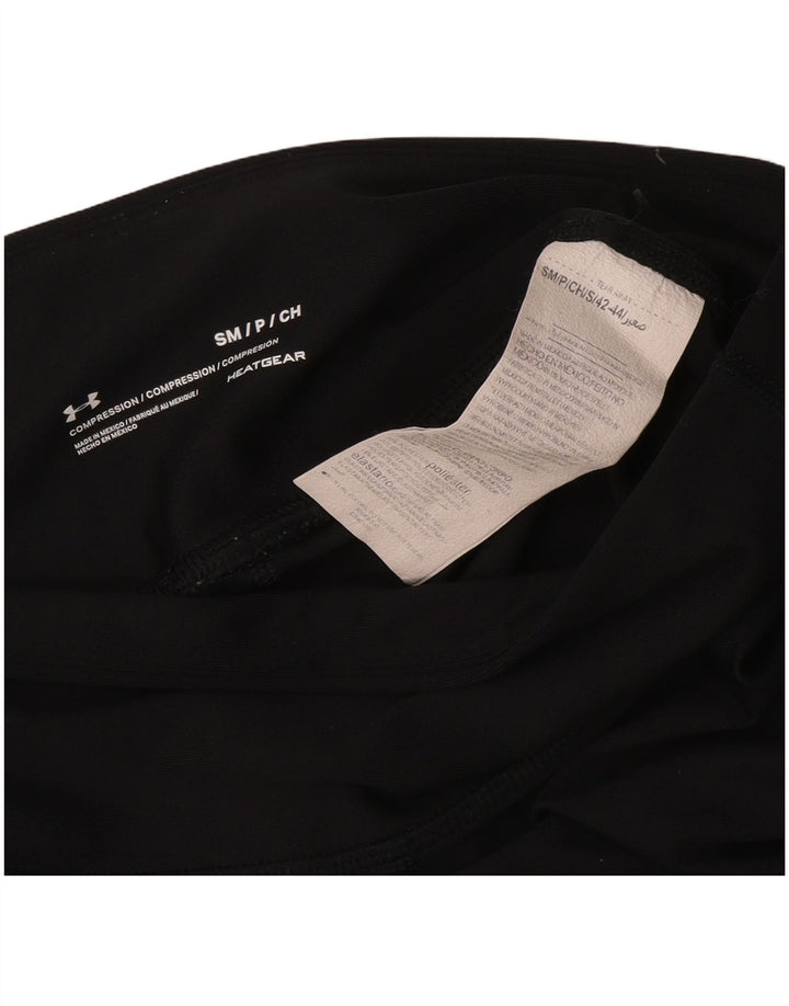 Under Armour Leggings Heat Gear para mujer UK 10 Small Poliéster negro