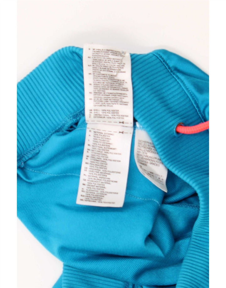 Adidas - Pantalones cortos deportivos para mujer, talla 40, poliéster azul pequeño