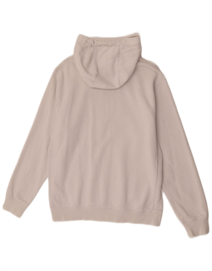 Nike - Sudadera con capucha para hombre, talla pequeña, algodón blanco
