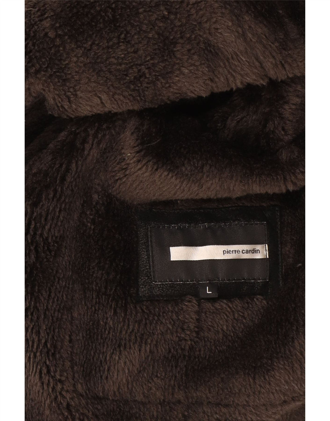 Pierre Cardin Chaqueta tipo blazer Sherpa de 2 botones para hombre UK 40 Large Black