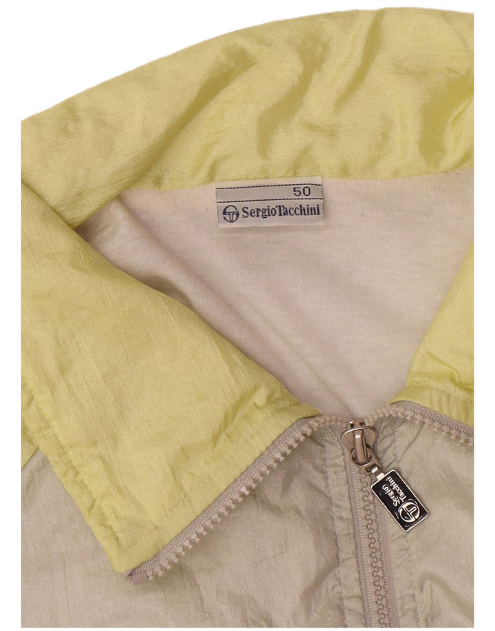 Sergio Tacchini Chaqueta superior de chándal con gráfico para hombre IT 50 Medium Multicolore