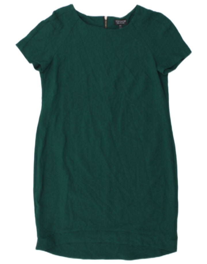 Topshop Vestido tubo para mujer UK 40 Pequeño Poliéster verde