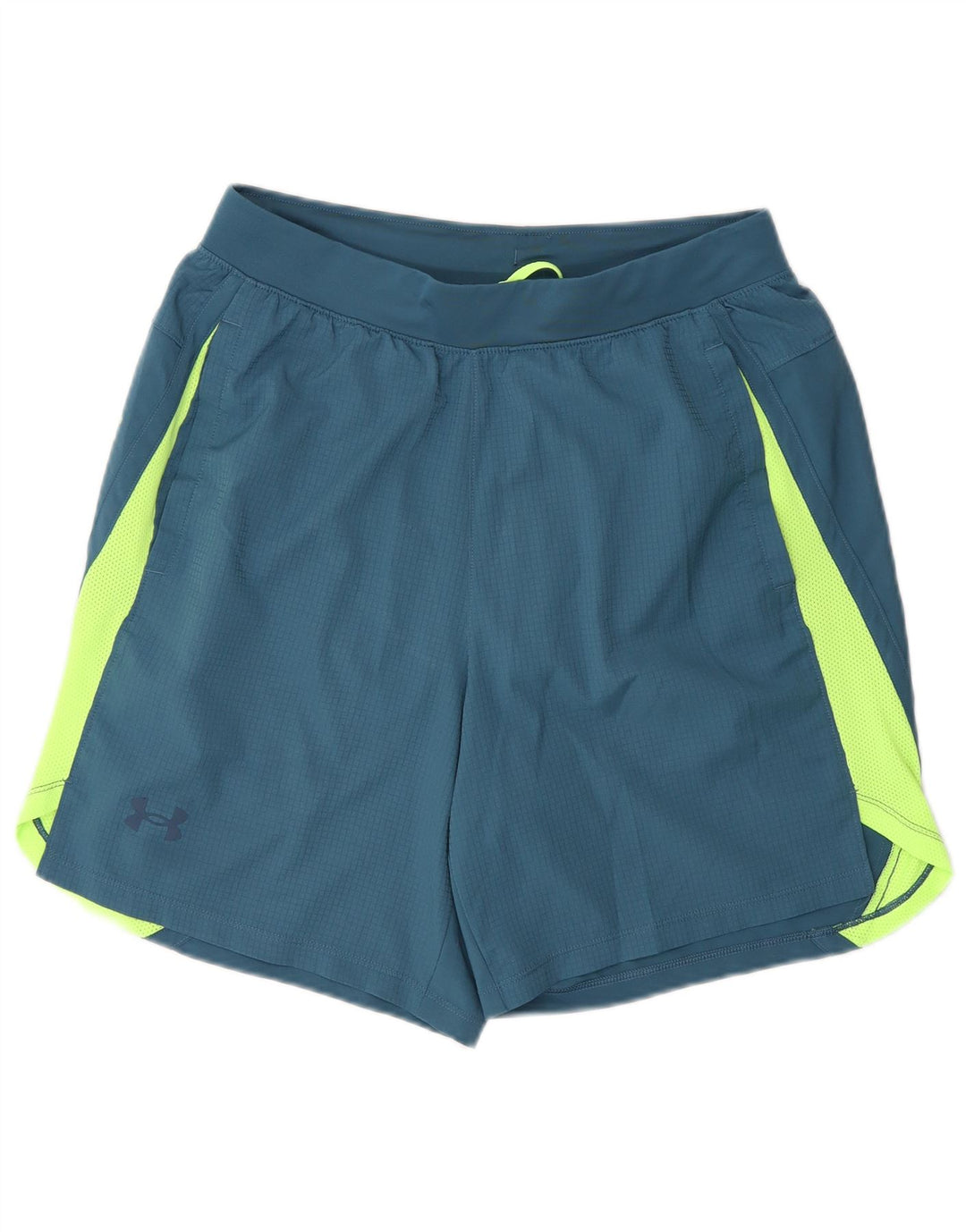 Under Armour Hombre Pantalones cortos deportivos Poliéster color block azul medio