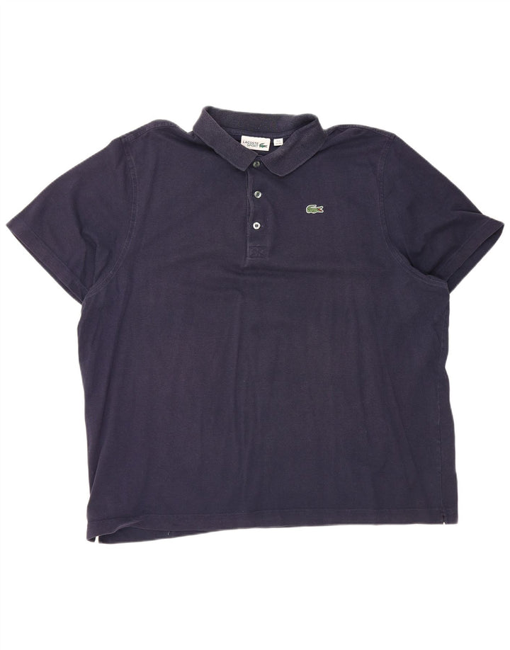 LACOSTE Polo para hombre talla 8 3XL Algodón azul marino