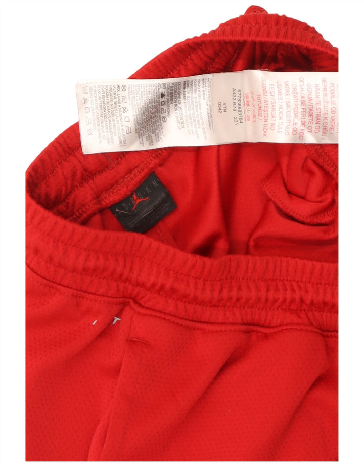 Pantalones cortos deportivos Jordan para niño 12-13 años Rojo Colorblock Poliéster