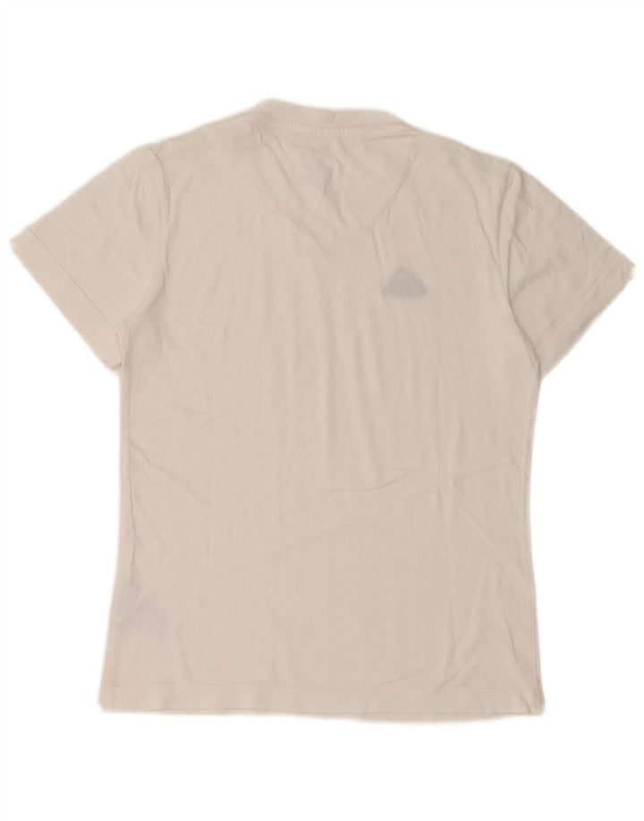 ADIDAS Camiseta para mujer Top UK 8/10 Small White Cotton