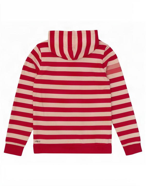 Adidas Climalite Sudadera con capucha para mujer Reino Unido 14 Algodón a rayas rosa medio