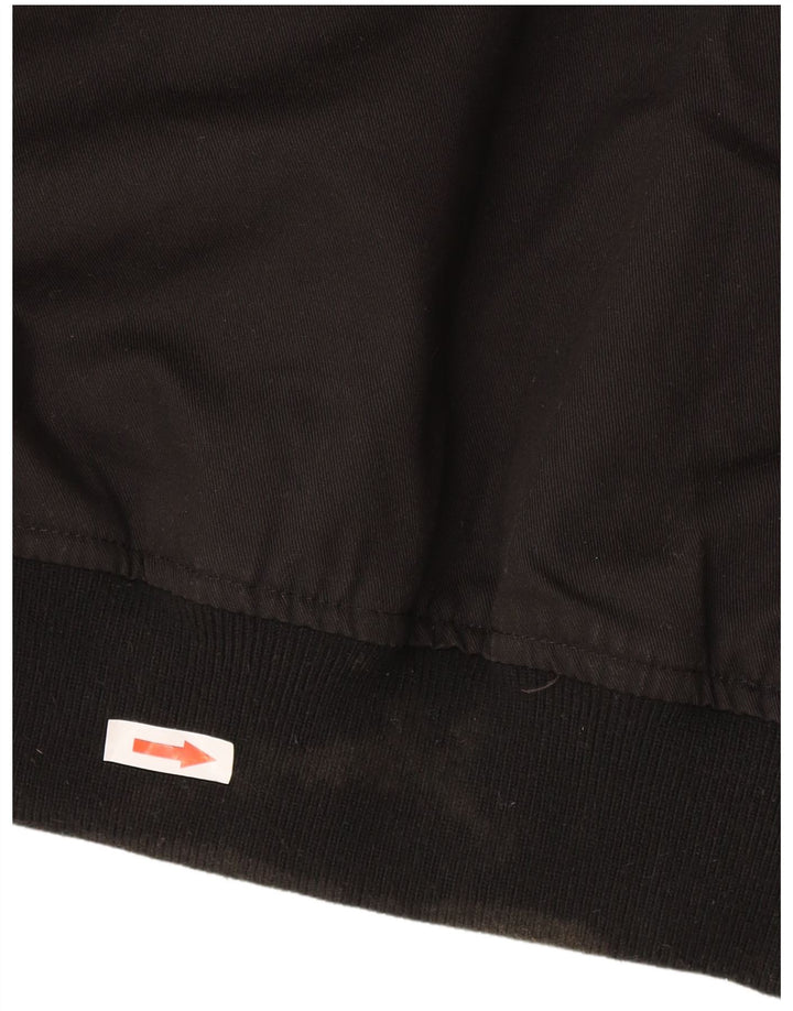 Brandit Chaqueta Bomber con Capucha para Mujer UK 46 Grande Poliéster Negro