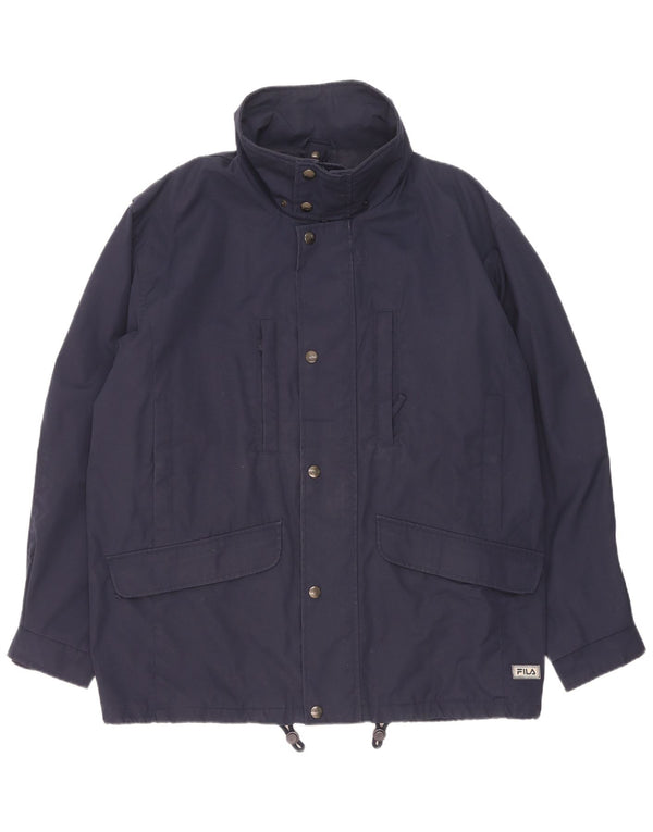Fila Chaqueta utilitaria para hombre IT 50 Large Poliéster azul marino