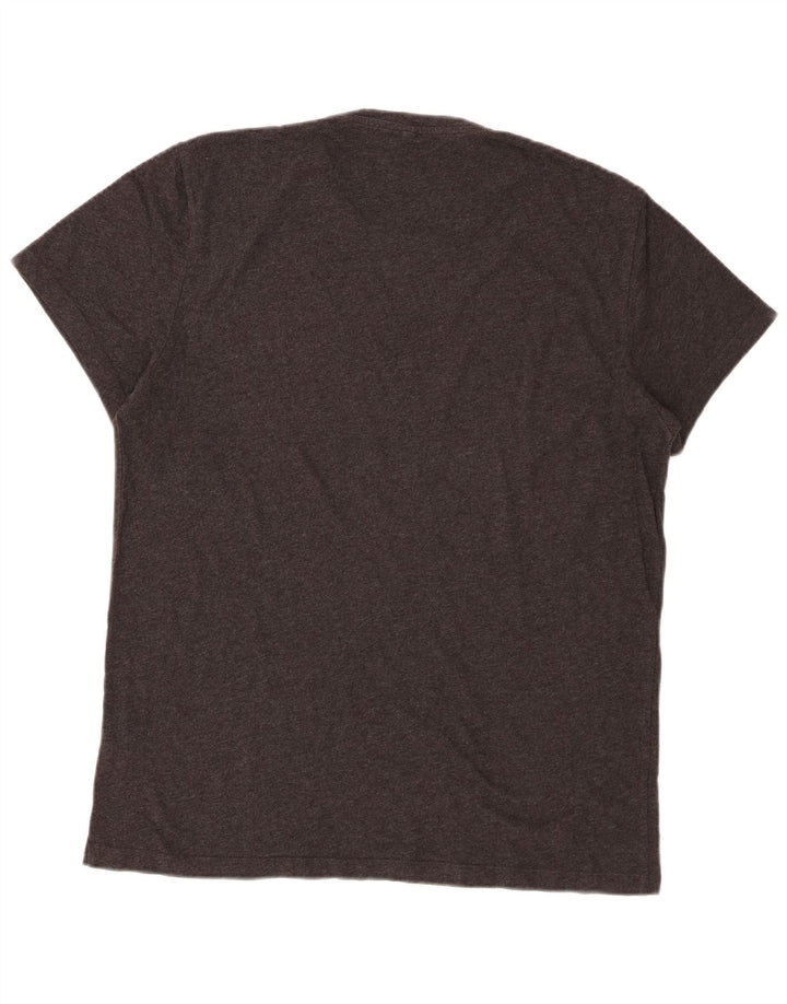 Camiseta Jack Wills Hombre Top Algodón Gris Medio