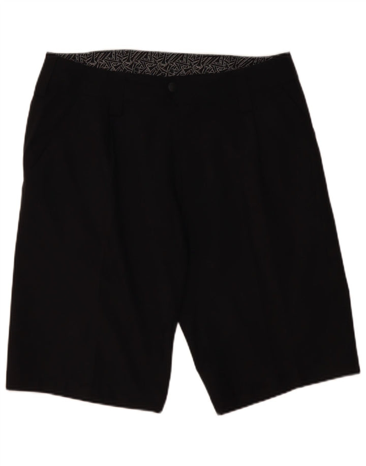 Pantalones cortos tipo cargo Nike para hombre W32 Poliéster negro mediano