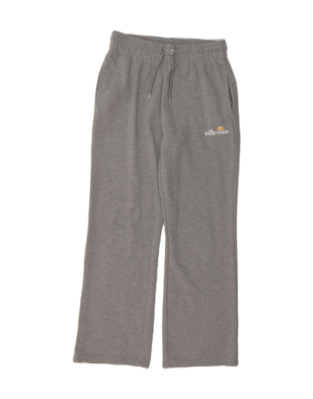 ELLESSE Womens Tracksuit Trousers UK 14 Large  Grey Cotton Vintage Ellesse and Second-Hand Ellesse from Messina Hembry 