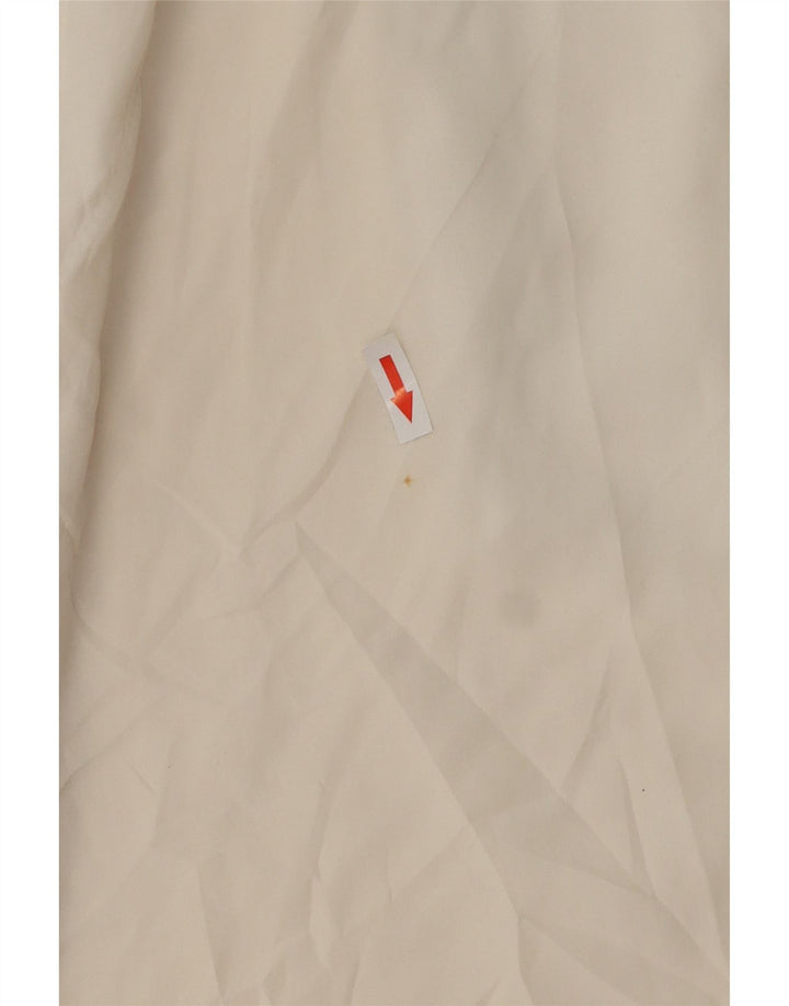 Ellesse Mens Sport Shorts Medium Off White Poliéster