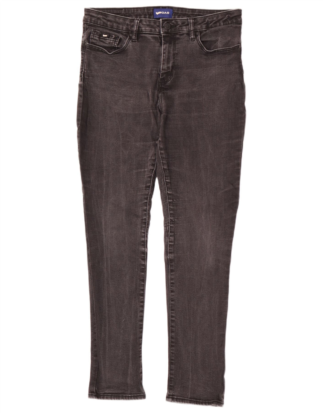 Gas Hombre Britty Slim Jeans W29 L30 Algodón Gris