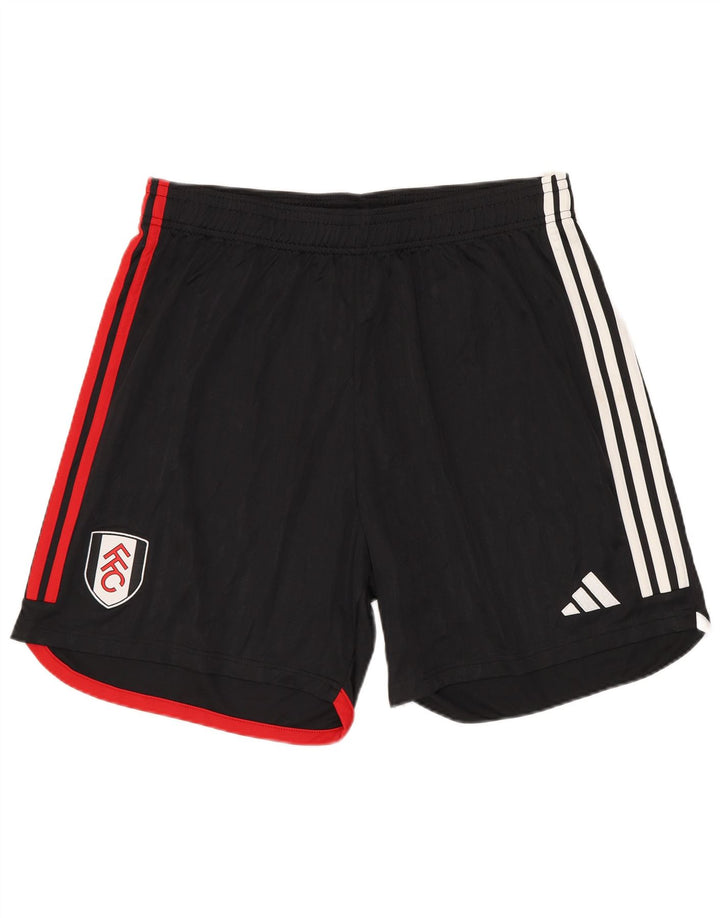 Adidas - Pantalones cortos deportivos para hombre, talla grande, poliéster negro