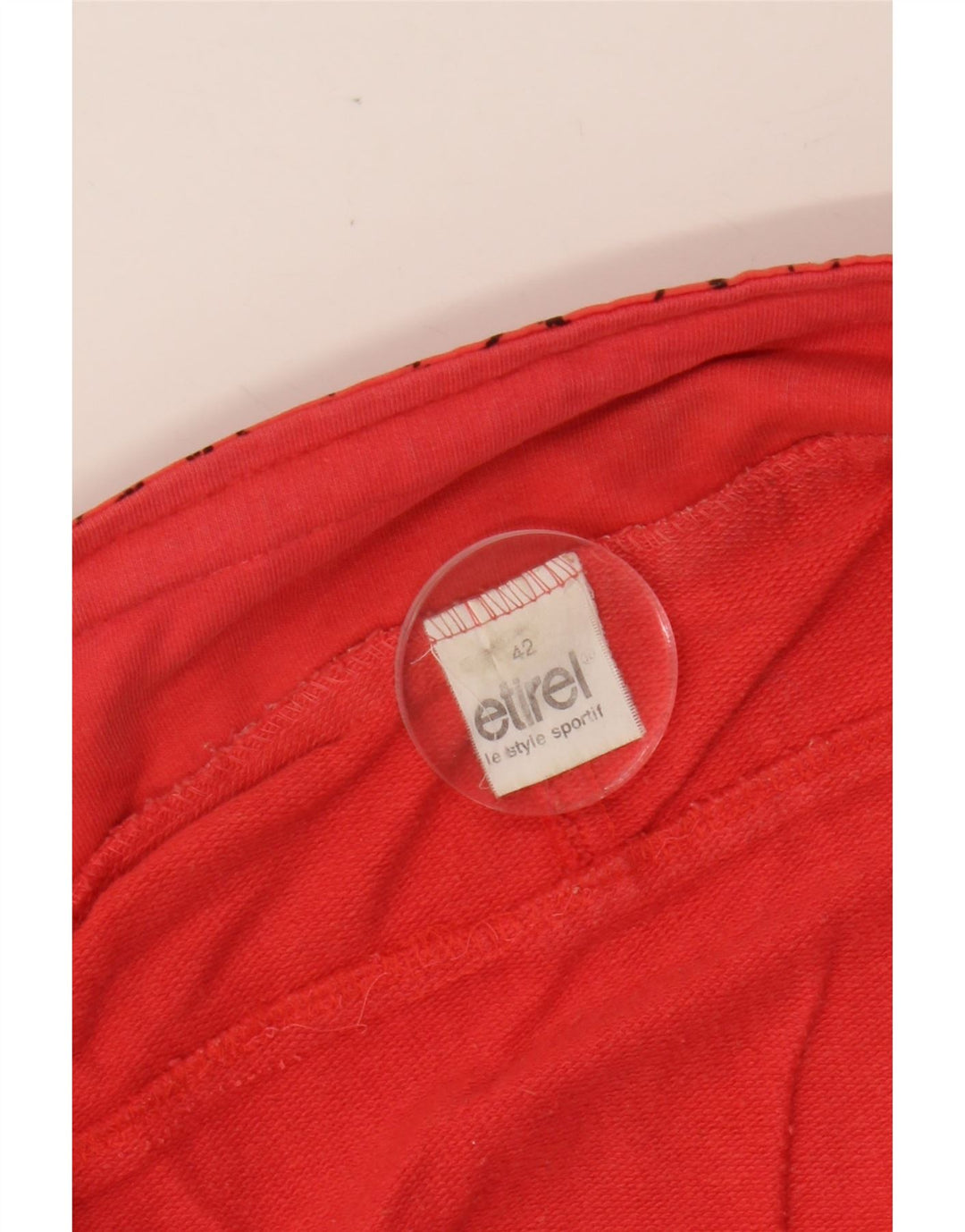 ETIREL Chaqueta superior de chándal extragrande para mujer IT 42 Medium Red Colourblock