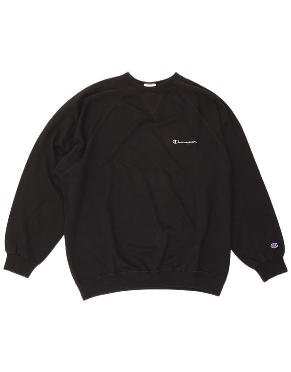 CHAMPION Sudadera Hombre Jumper XL Algodón Negro