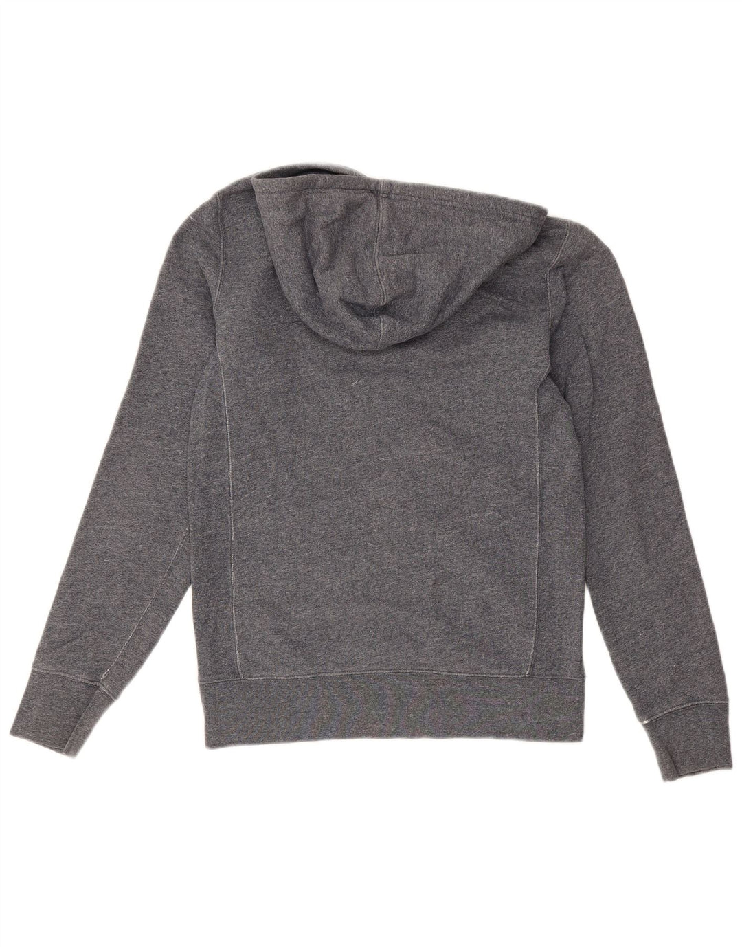 Levi's Sudadera con capucha y cremallera para hombre, talla pequeña, algodón gris