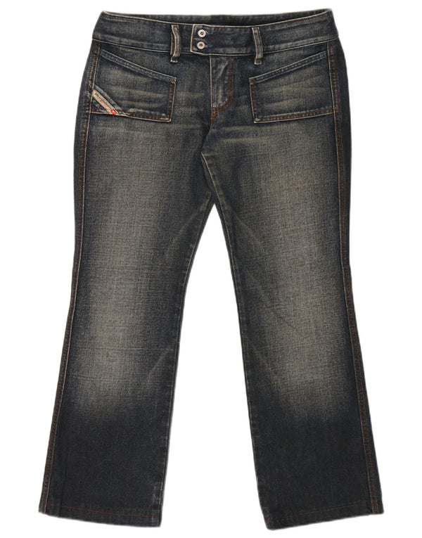 Diesel Vaqueros Bootcut De Cintura Baja Para Mujer W31 L28 Algodón Azul Marino