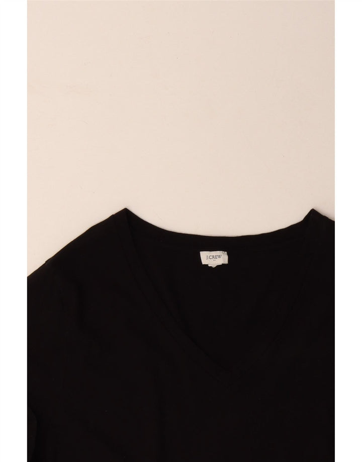 J. Crew Camiseta para mujer Top UK 46 Grande Algodón negro