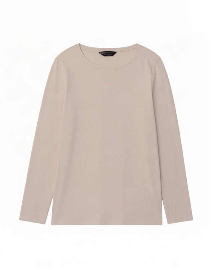Marks & Spencer - Camiseta de manga larga para mujer, talla 40, talla mediana, algodón blanco
