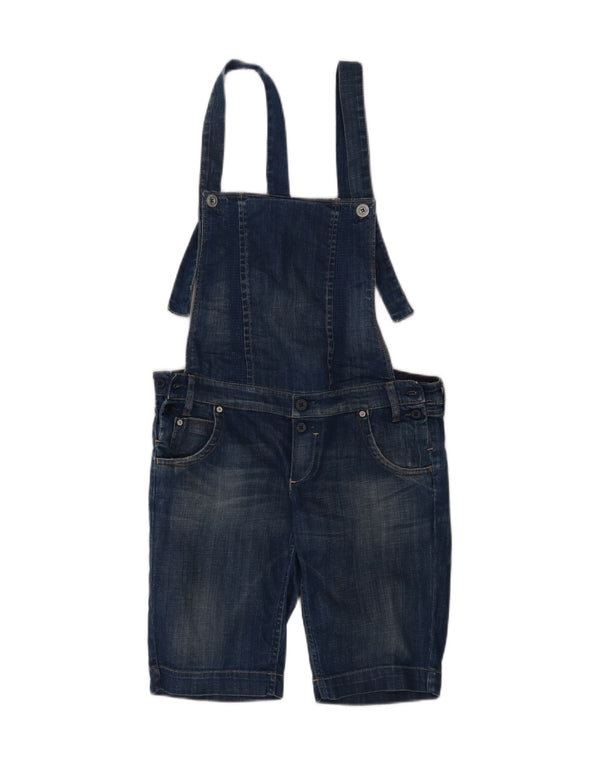 Meltin' Pot Peto Mujer Denim Shorts W31 Medio Azul Marino Algodón