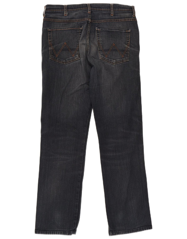 Wrangler Vaqueros rectos elásticos Arizona para hombre W32 L32 Algodón azul marino