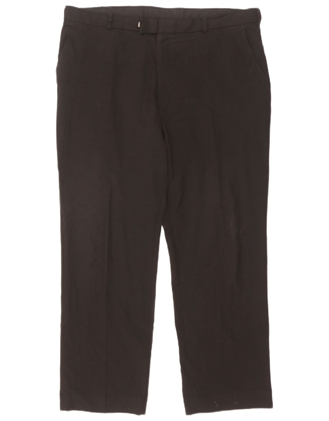 Marks & Spencer Pantalones de traje rectos a medida para hombre W40 L31 Negro