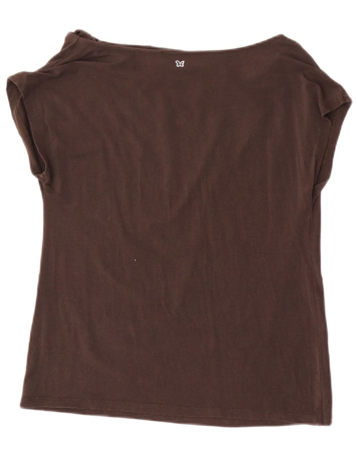MAX MARA Blusa de fin de semana para mujer UK 12 Marrón medio