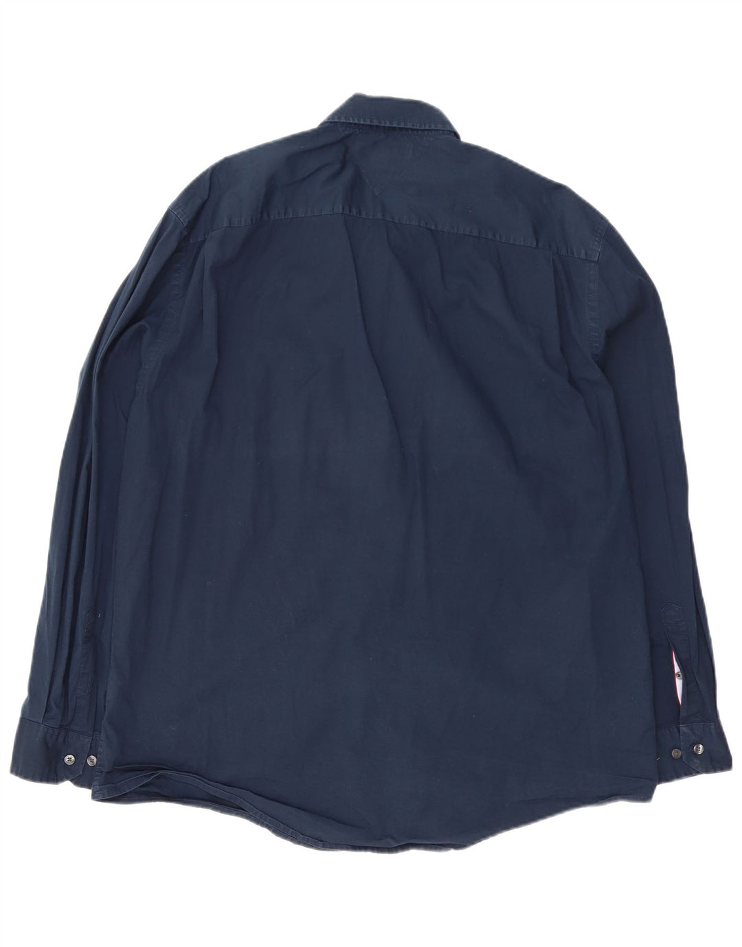 Tommy Hilfiger Camisa para hombre 2XL Azul marino Algodón