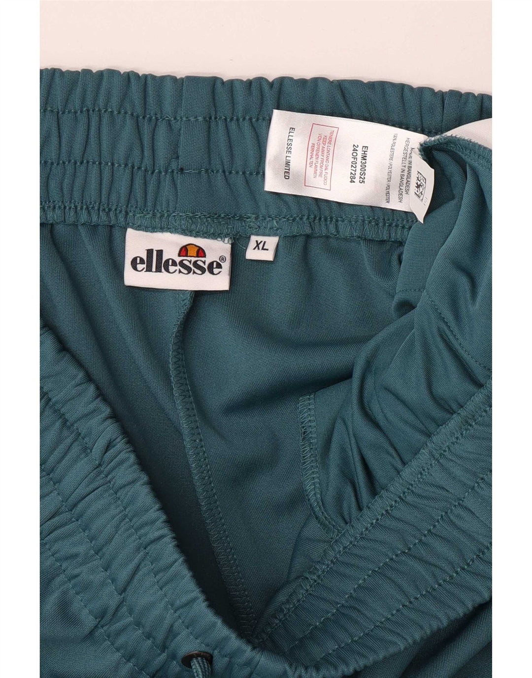 Ellesse Pantalón De Chándal XL Azul Poliéster Colorblock
