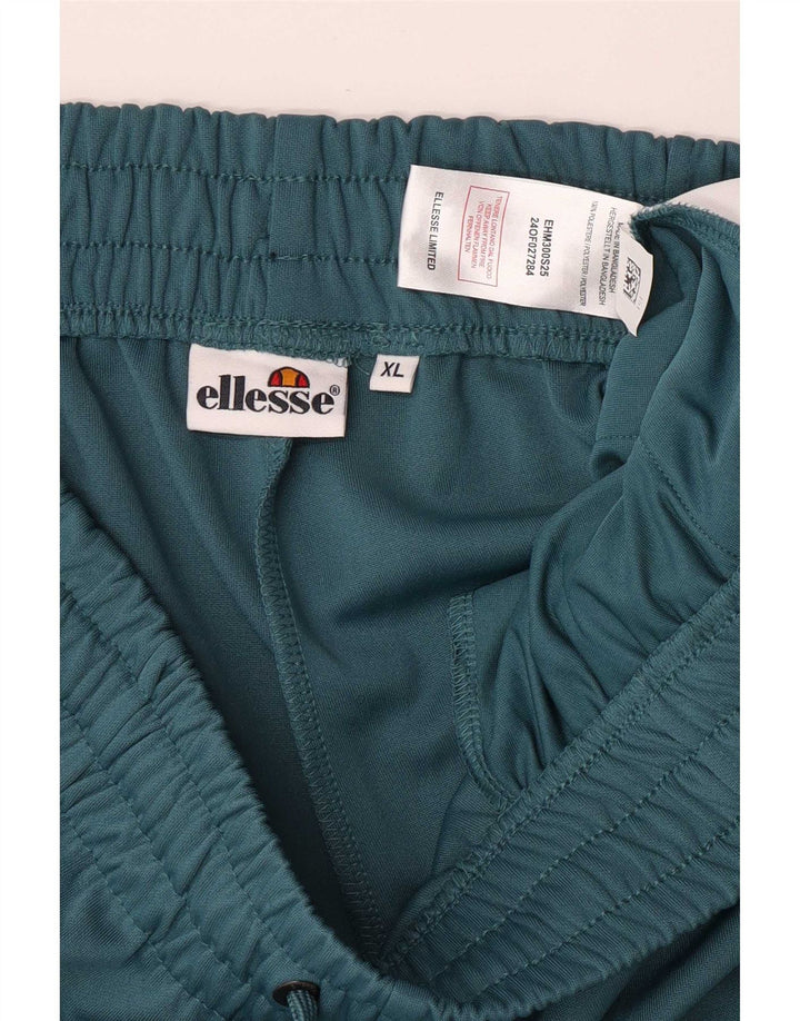 Ellesse Pantalón De Chándal XL Azul Poliéster Colorblock