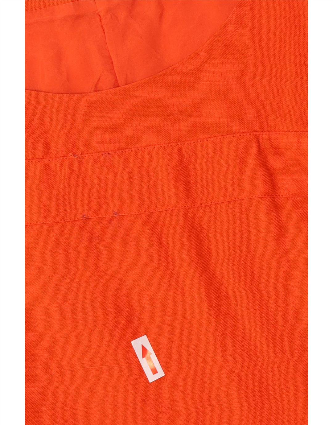 Genny - Juego de 2 piezas para mujer, talla 10, lino naranja grande