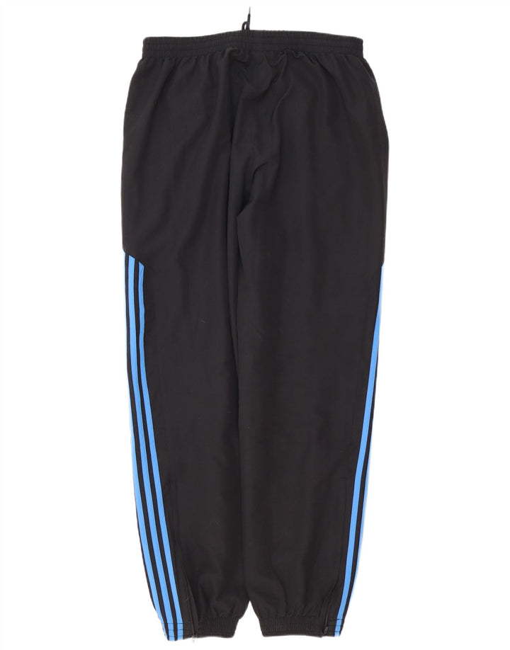 Adidas Hombre Pantalones De Chándal Joggers Grande Negro Poliéster