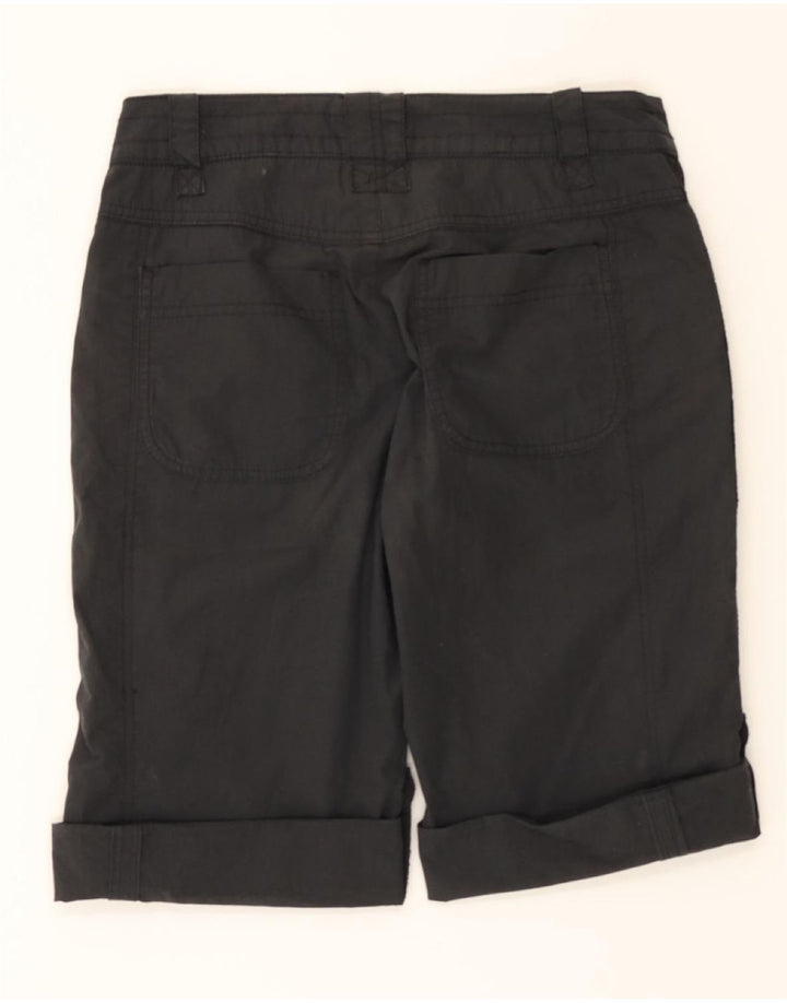 NIKE Womens Casual Shorts UK 8 Small W28 Black Polyester Vintage Nike and Second-Hand Nike from Messina Hembry 