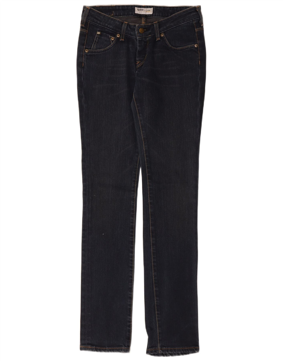 Vaqueros Lee Norma Slim para mujer W27 L33 Algodón azul marino