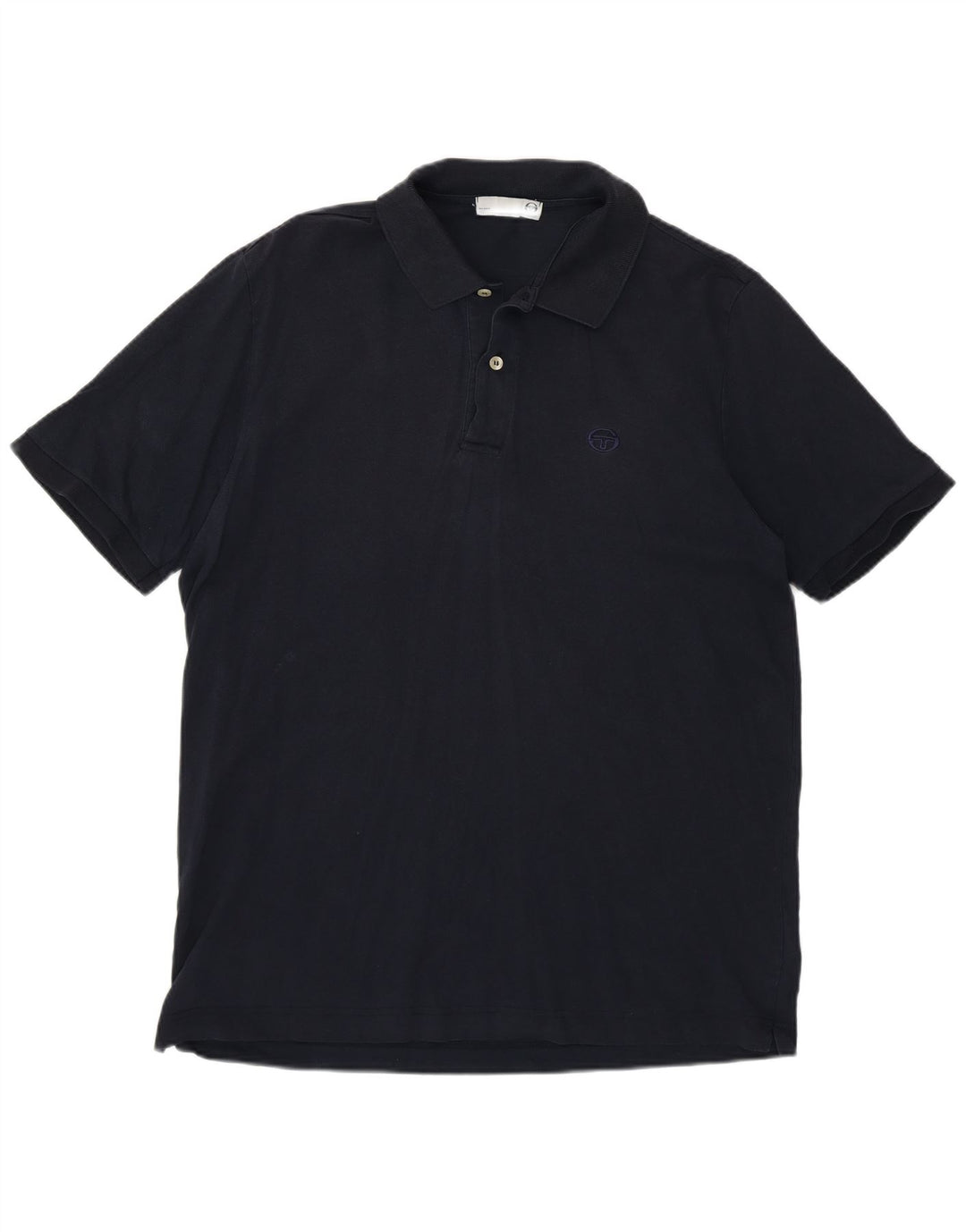 Sergio Tacchini Polo para hombre grande azul marino