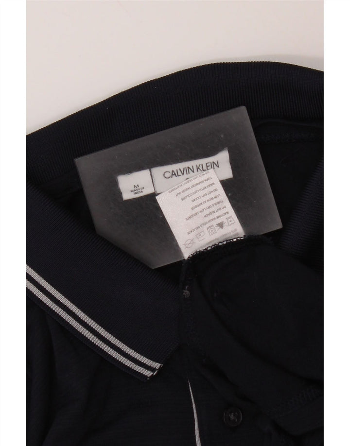 Polo Calvin Klein para hombre Poliéster azul marino mediano