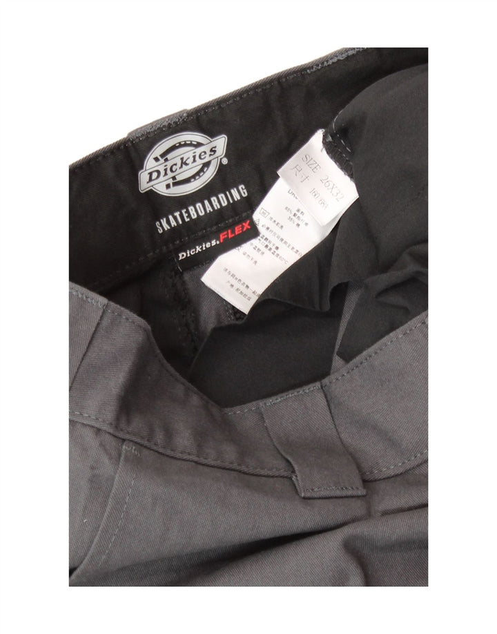 Dickies Mujer Skateboarding Pantalones Cargo Rectos W26 L32 Poliéster Gris