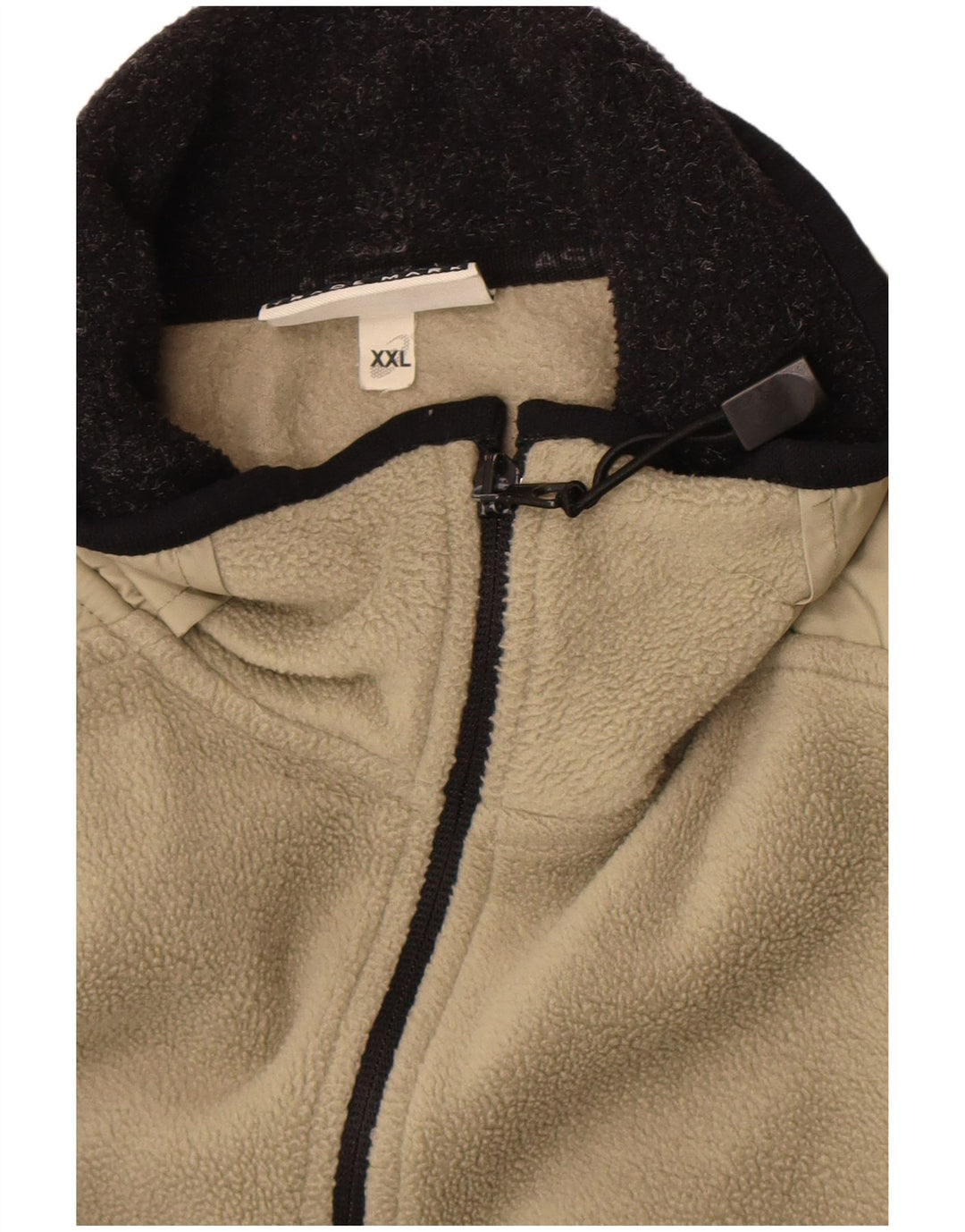 Chaqueta polar Asics para hombre UK 44 2XL Caqui Colorblock