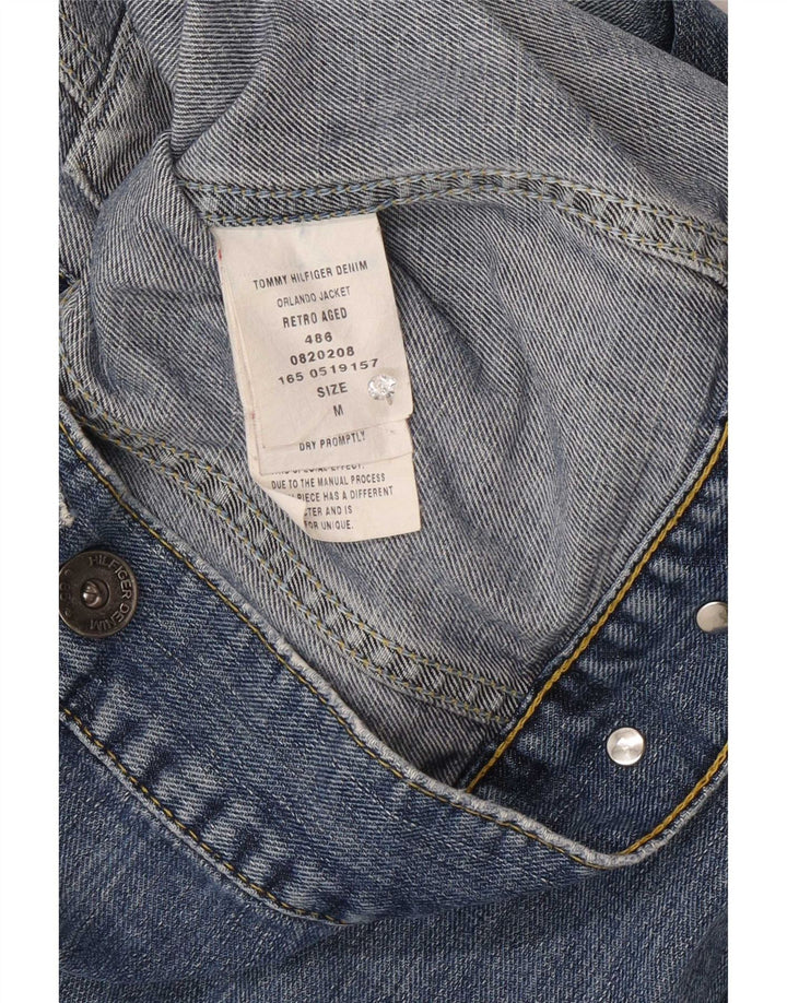 Tommy Hilfiger Chaqueta vaquera para mujer Reino Unido 12 Algodón azul medio