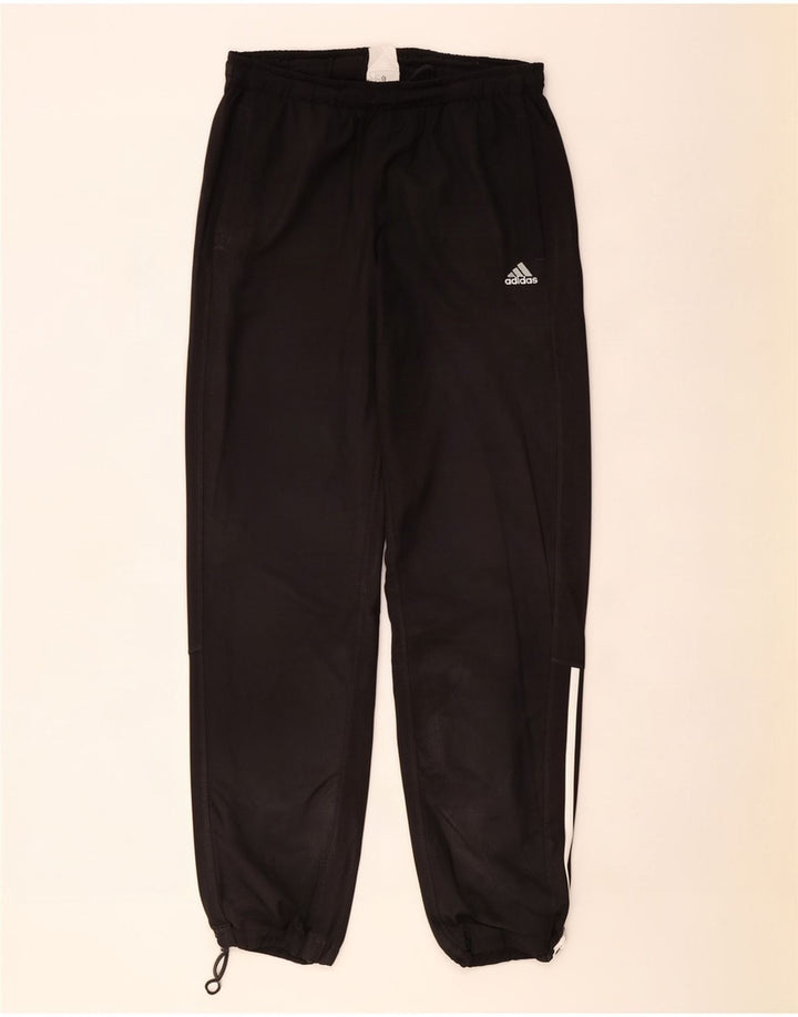Adidas Hombre Climalite Chándal Pantalones Joggers Grande Negro Poliéster