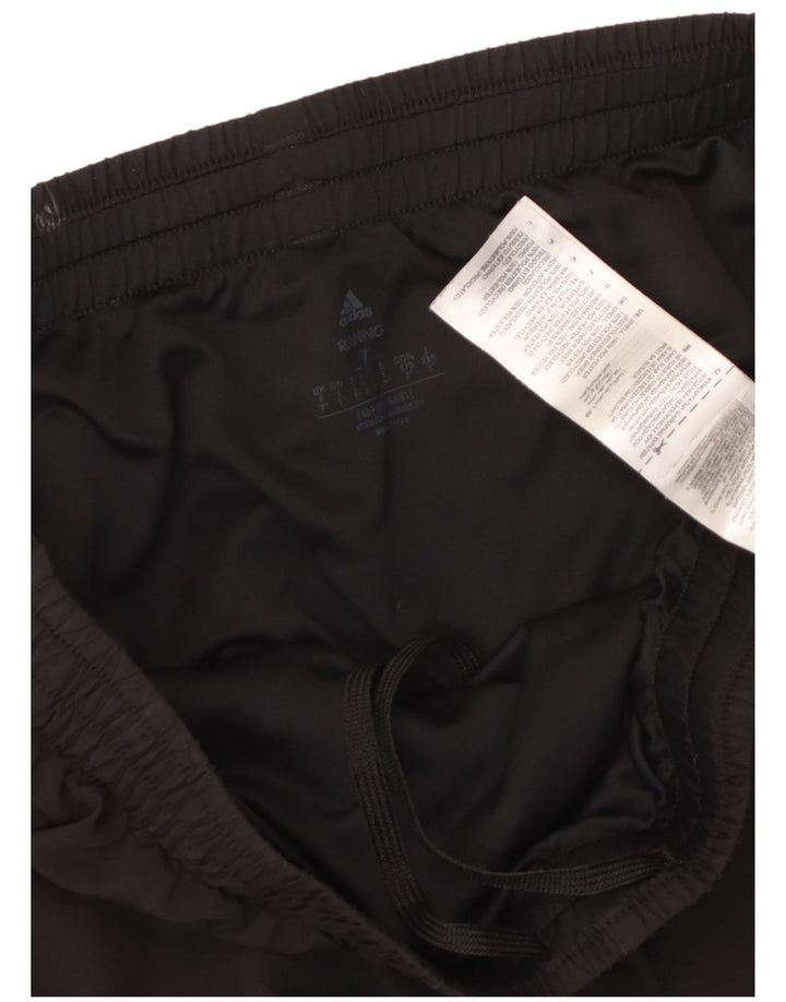 Adidas - Pantalones cortos deportivos Aeroready para hombre, tamaño grande, poliéster negro